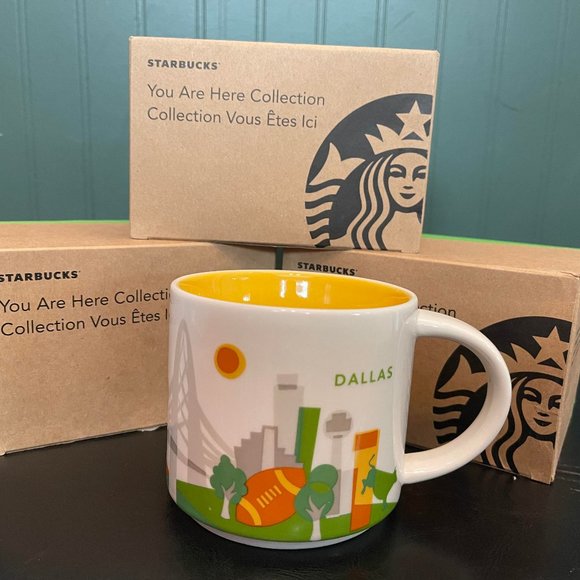STARBUCKS " You are here collection" DALLAS